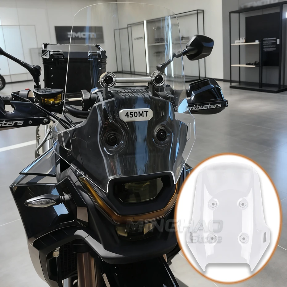 New Motorcycle Windshield Wind Deflector Protective Cover For CFMOTO 450MT MT450 Windshield Modification Accessories