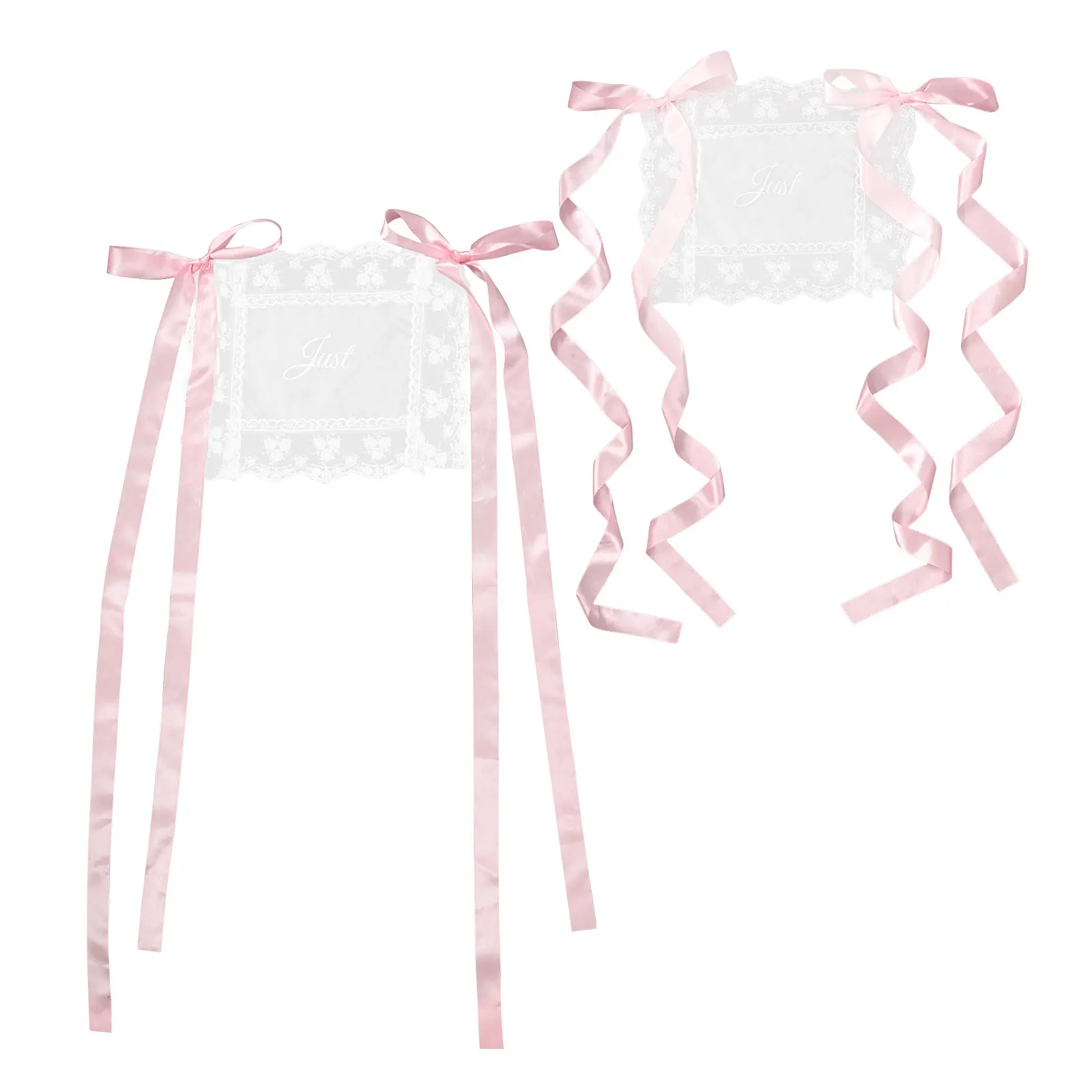 Wedding Chair Back Decorations Lace Floral Embellishments for Wedding Banquet Ceremony Party Chair Covers Decoration