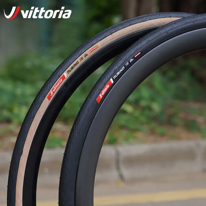 

Vittoria Rubino V/PRO Road Bike Tyre 700x28C/30C/32C Tubeless Anti-Puncture Training Bicycle Tire Racing Bike Foldable Tyres