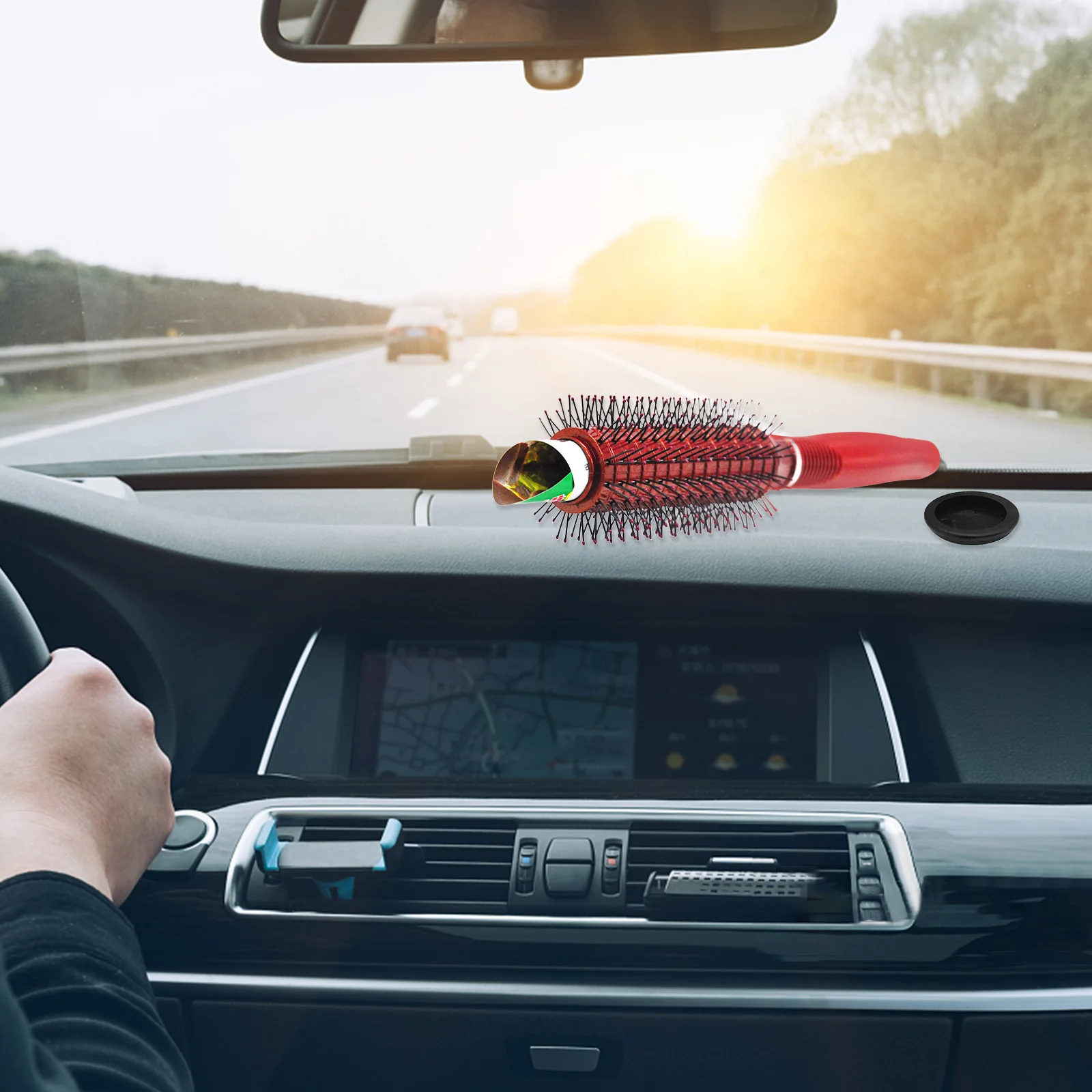 

Comb Storage Hair Creative Storage Box Brush Secret Container Multi purpose Hidden Portable Plastic ABS Travel Gift