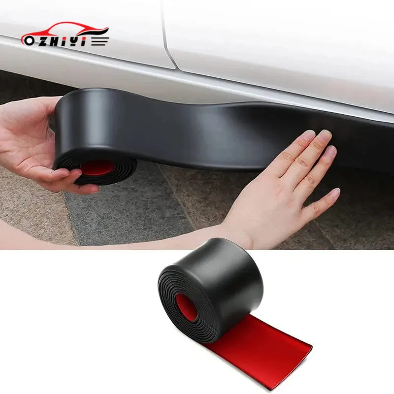 Car Door/Side Skirts Protector Universal Rubber Anti-Scratch Body Side Skirts Edge Guards. Anti-Collision Bumper Protector 