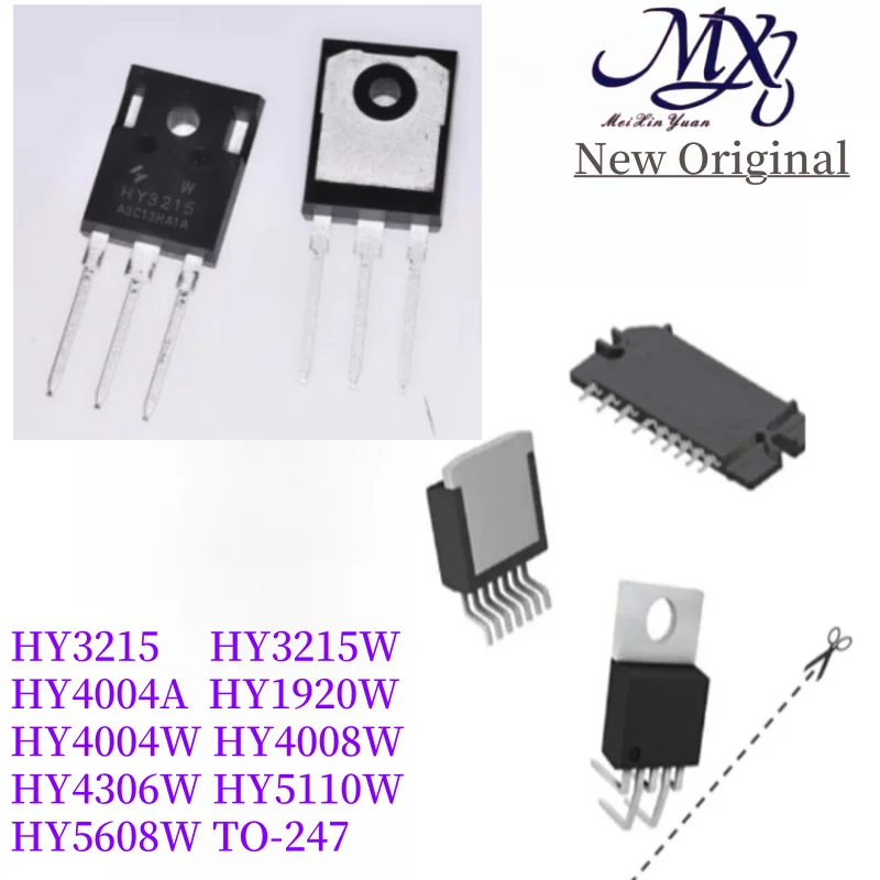 MXY 5Pcs HY3215 HY3215W HY4004A HY1920W HY4004W HY4008W HY4306W HY5110W HY5608W TO-247 IC In Stock