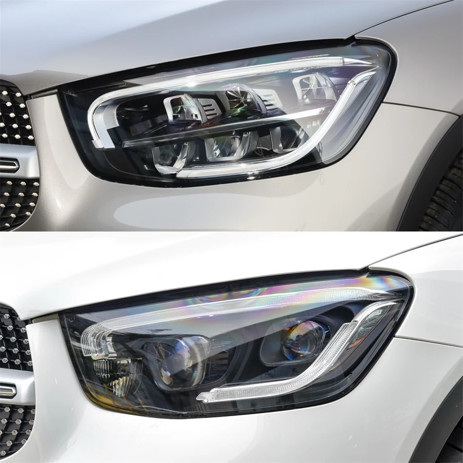 For Mercedes Benz GLC W253 2020 2021 2022 GLC200 GLC260 GLC300 Car Accessory Base Head Lamp Shell Back Casing Auto Shell Cover