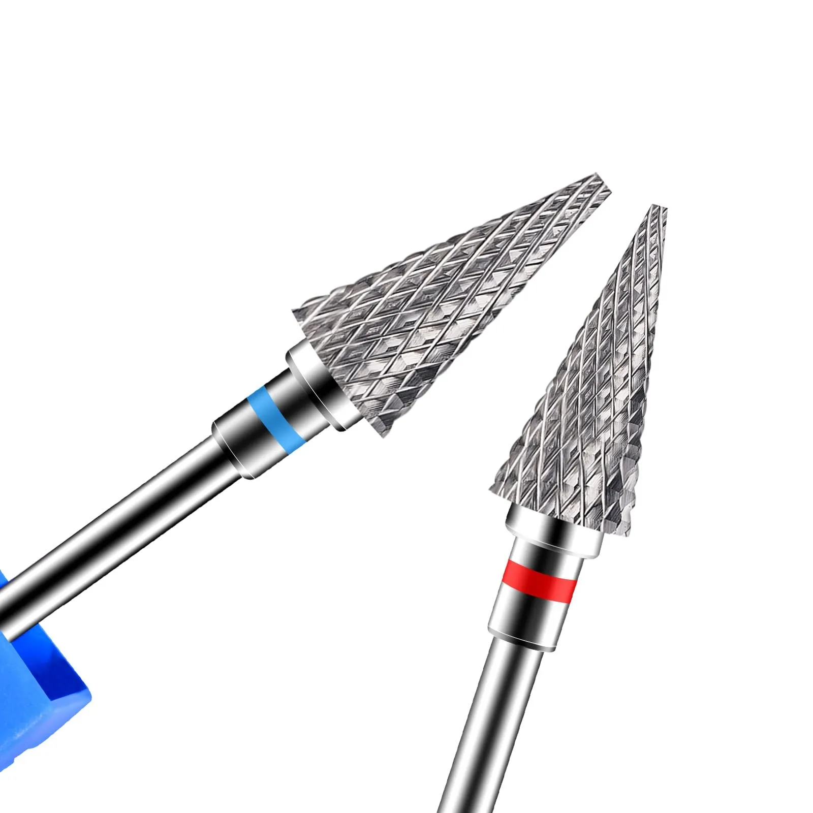 

2pcs Carbide Tungsten Nail Drill Bit Set Manicure Files Pedicure Machine Tools Cuticle Remover Accessories