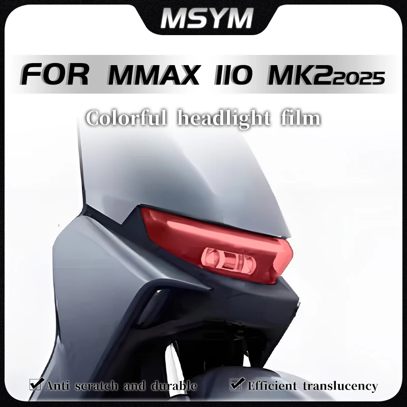 

For Ninebot MMAX 110 MK2 Mmax110 Mk2 2025 Headlight and taillight tinting instrument panel stickers and modification accessorie