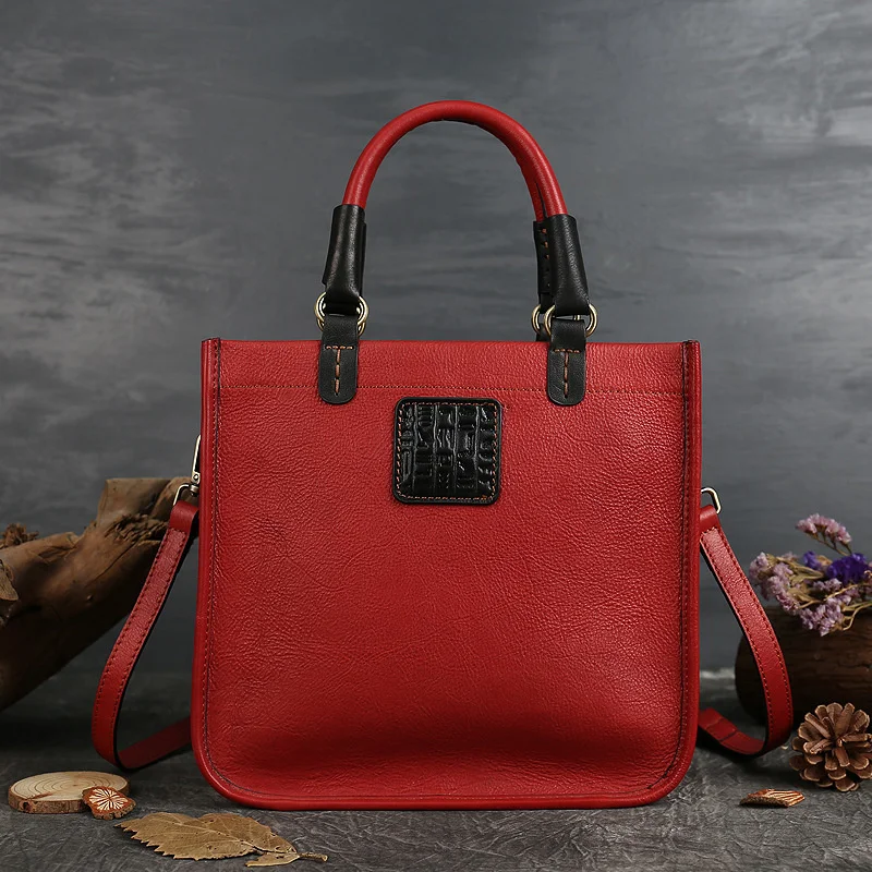 MOTAORA-Bolsa De Couro Genuíno Vintage para As Mulheres, Natureza Sacos De Couro, Tote Casual, Alta Qualidade, Feminino, Designer De Luxo, Novo, 2024