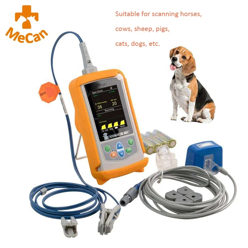 Veterinary Pets Fingertip Pediatric Pulse Oximeter Finger Handheld Vet Oximeter