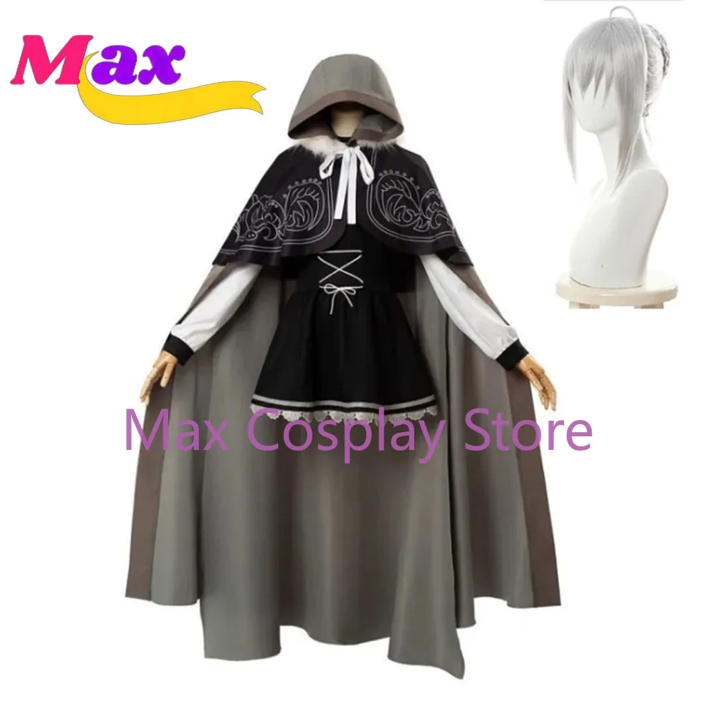 

Max Anime FGO Assassin Gray Uniform Kimono Dress Halloween Girls Party Adult Dress Suit Festival Cosplay Costume Custom size