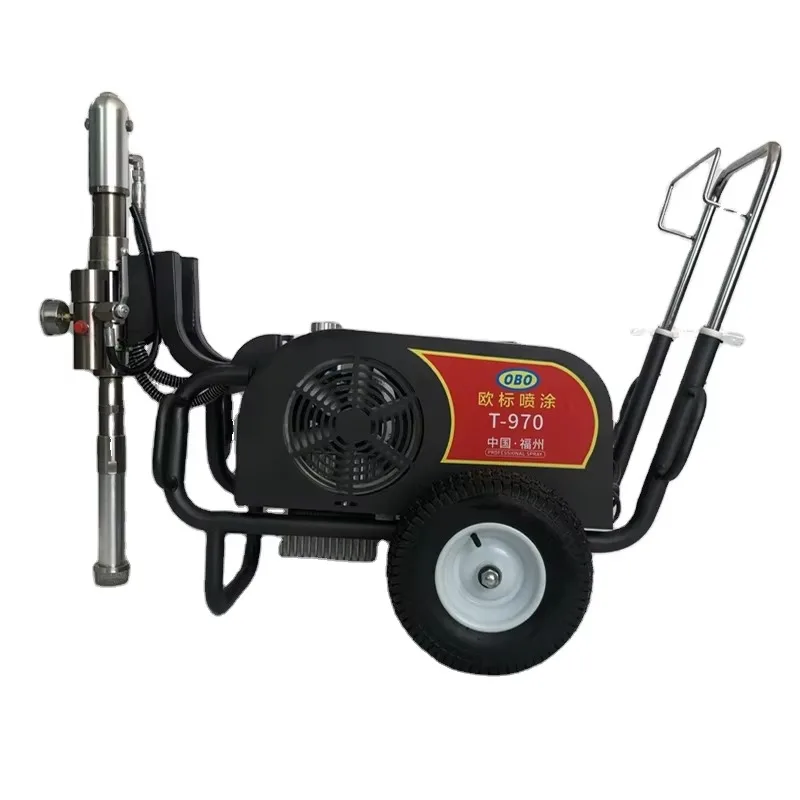 

T-970 Electric Hydraulic Airless Paint Sprayer – High-Pressure Heavy-Duty for Putty & Painting