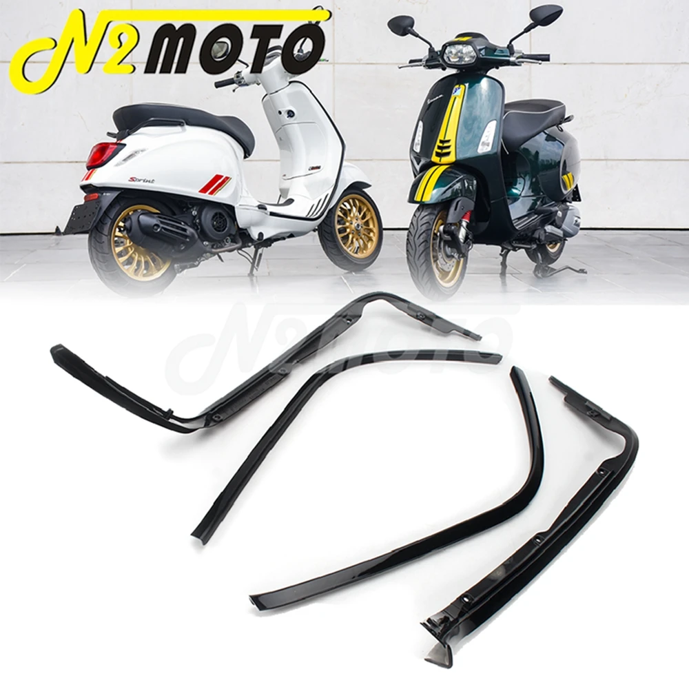 Scooter Accessories Upper Lining Sidebar Guard Side Strip Bottom Trim Strips Pedal Side Cover Shield For Sprint 150 SPRINT150