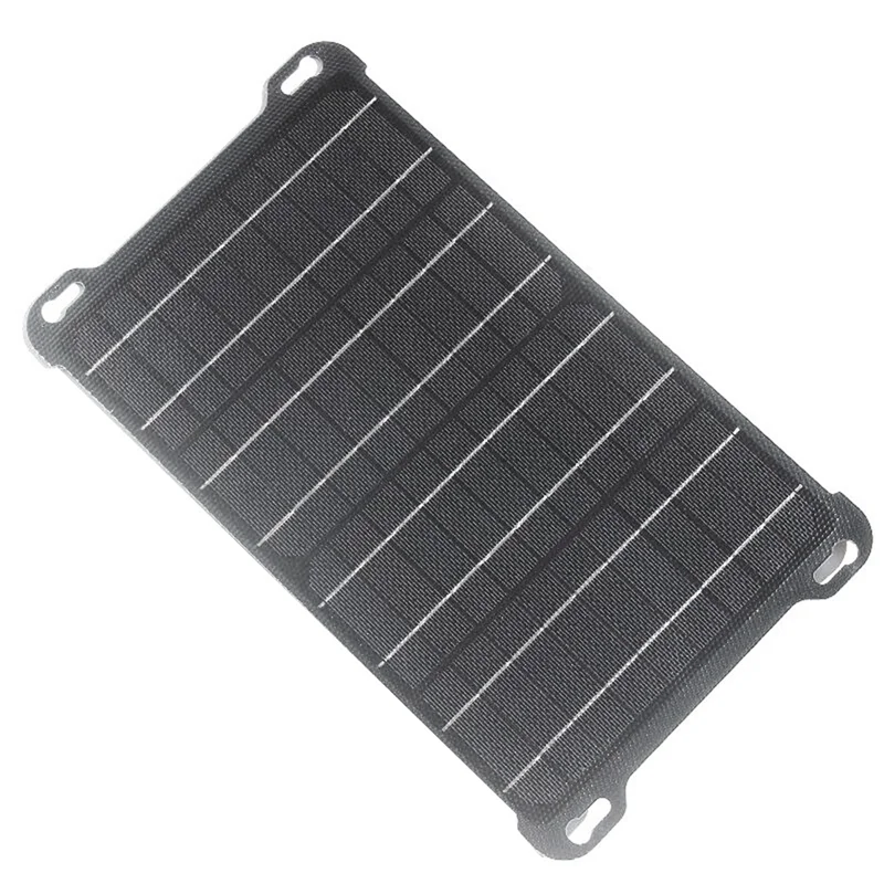 15W 5V/18V Solar Panel Polysilicon Panels Outdoor Solar Battery Charger Type-C USB DC Output for Mobile Phone Charger