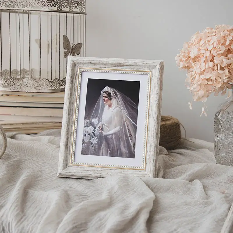 Display Photo Frame, Stage, Vintage 6inch, 7 Inch, 8-inch Picture Frame, Wall Mounted Oil Painting, Stick Frame, Photo Frame