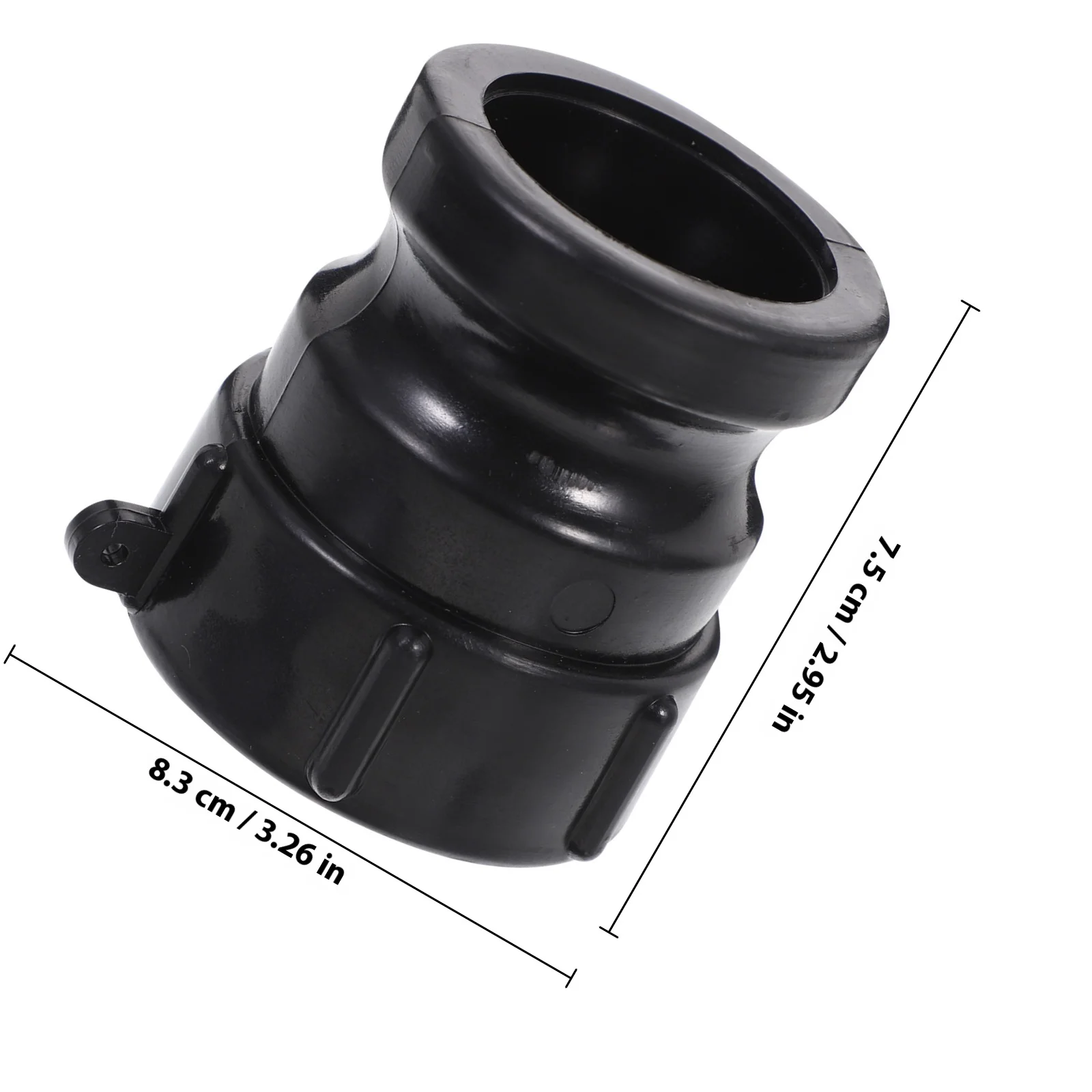 Conector Rápido de 2 Polegadas para Adaptador de Tanque IBC, Acoplamento de Plástico Durável, Conector Sem Vazamento