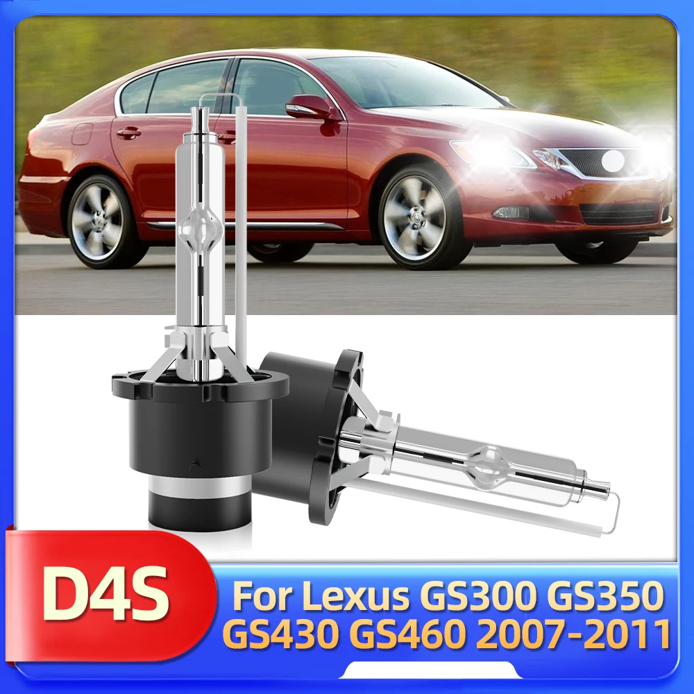 

Roadsun 2PCS Xenon HID Bulb 35W 6000K Car Headlight D4S Lamp 12V DC For Lexus GS300 GS350 GS430 GS460 2007 2008 2009 2010 2011