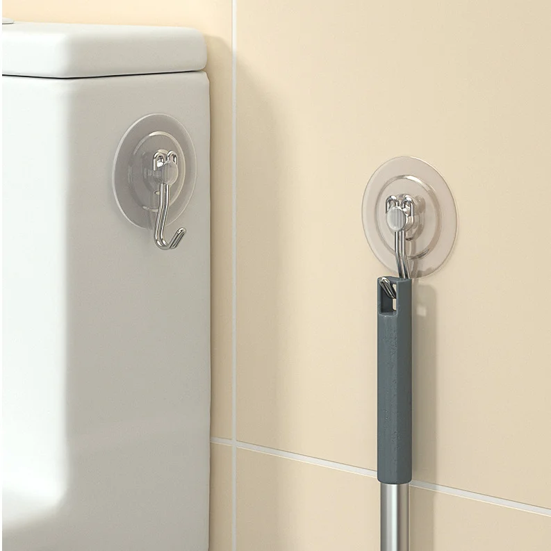 

15Pcs Transparent Suction Cup Hooks Large Strong Clear Window Hooks Removable Wall Hangers for Bathroom Kitchen