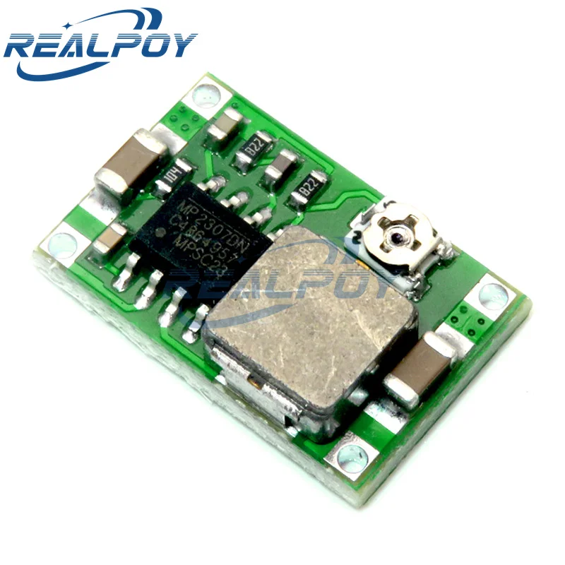 Mini360 RC Airplane Module Mini 360 DC Buck Converter 2A Step Down Module 4.75V-23V to 1V-17V 17x11x3.8mm LM2596