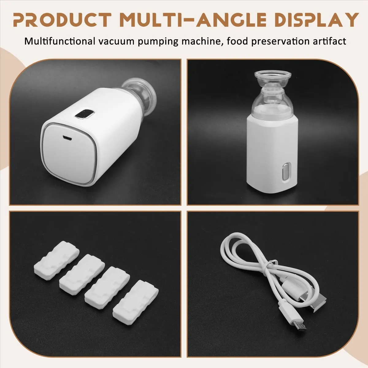 

T69C! 1Set Filament Storage Vacuum Bag Sealed Bags Electric Charge Pump for 3D Printer Filament Dryer(with Bag)