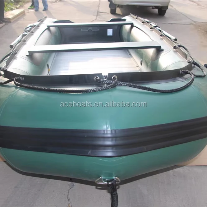 2025 Hot Sale Luxury 5.5m Sport Dinghy 12ft Aluminium Electric Inflatable Boat For Fishing CE Certification Luxury Kayak