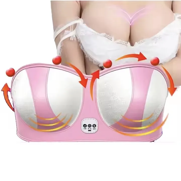 

Chest Beauty Massage Bra Aid Rechargeable Electric Breast Massager