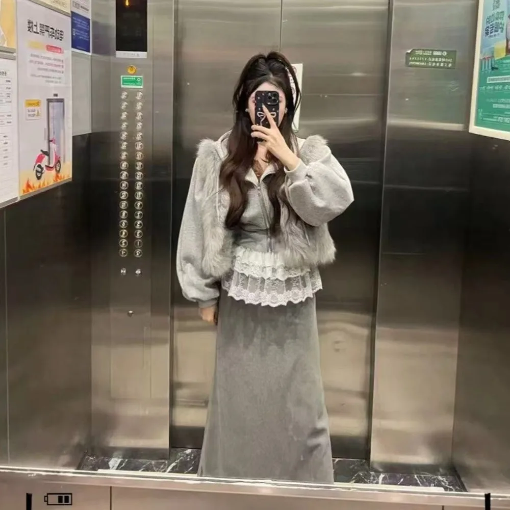Embroidered Flower Lace Layered Gauze Skirt Y2K Streetwear See Through Ruched Skirts Harajuku Pleated Skirts Jeans Decoration