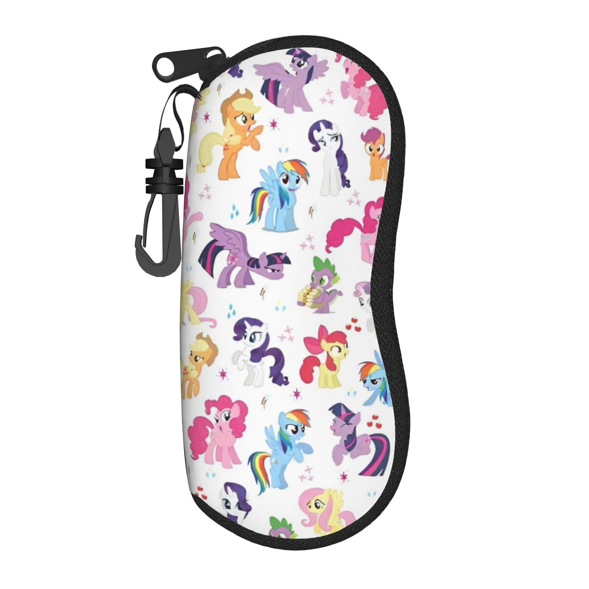 Little Unicorn Horse Glasses Case Men Women Printing Accessories Cartoon Glasses Protector Gift Glasses Box