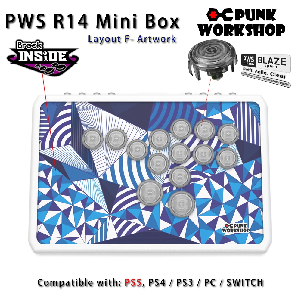 PWS CB 【PS5対応】【PUNKWORKSHOP】【レバーレス】 PWS CB」レバーレスコントローラー登場！ – PUNK WORKSHOP JAPAN