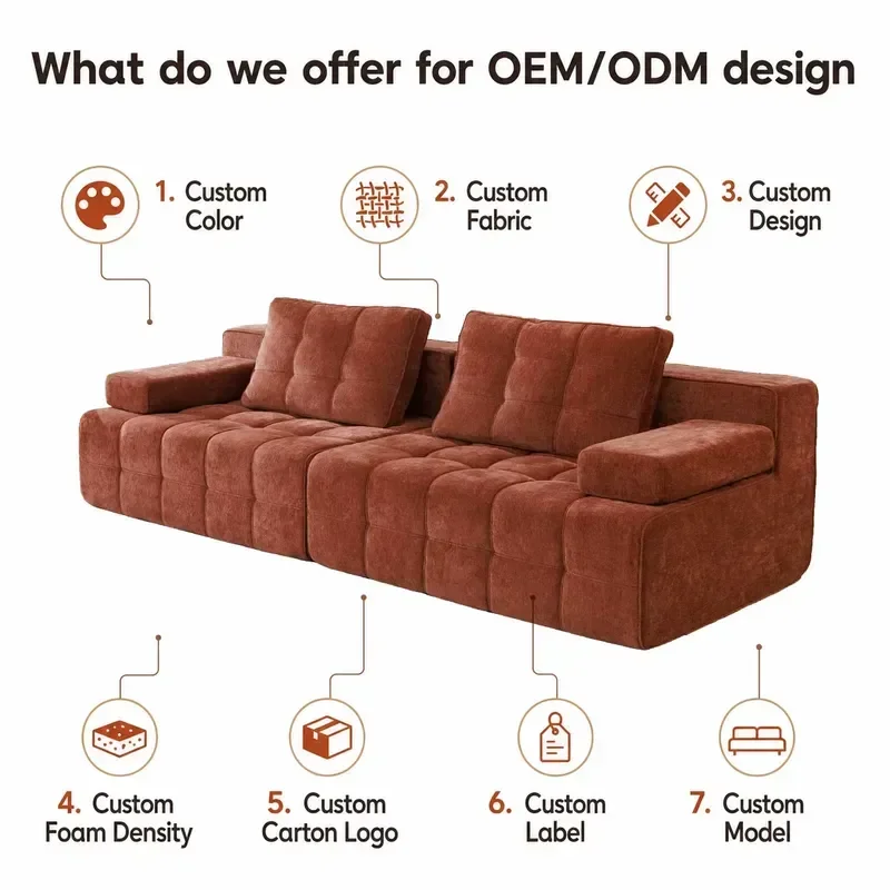 Modular Sofa Cover for Lawrence Compression Set Foldable Bed Living Room Furniture Protector Vacuum Storage Compatible