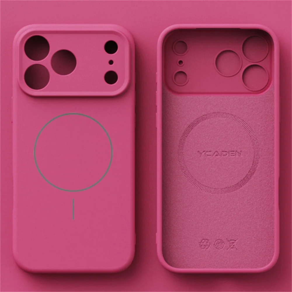 Kabelloses Laden Original Flüssigsilikon Magnetische Hülle für iPhone 17 16 Pro Max 17 Pro 17 17 Air Schlanke Kameraschutzabdeckung