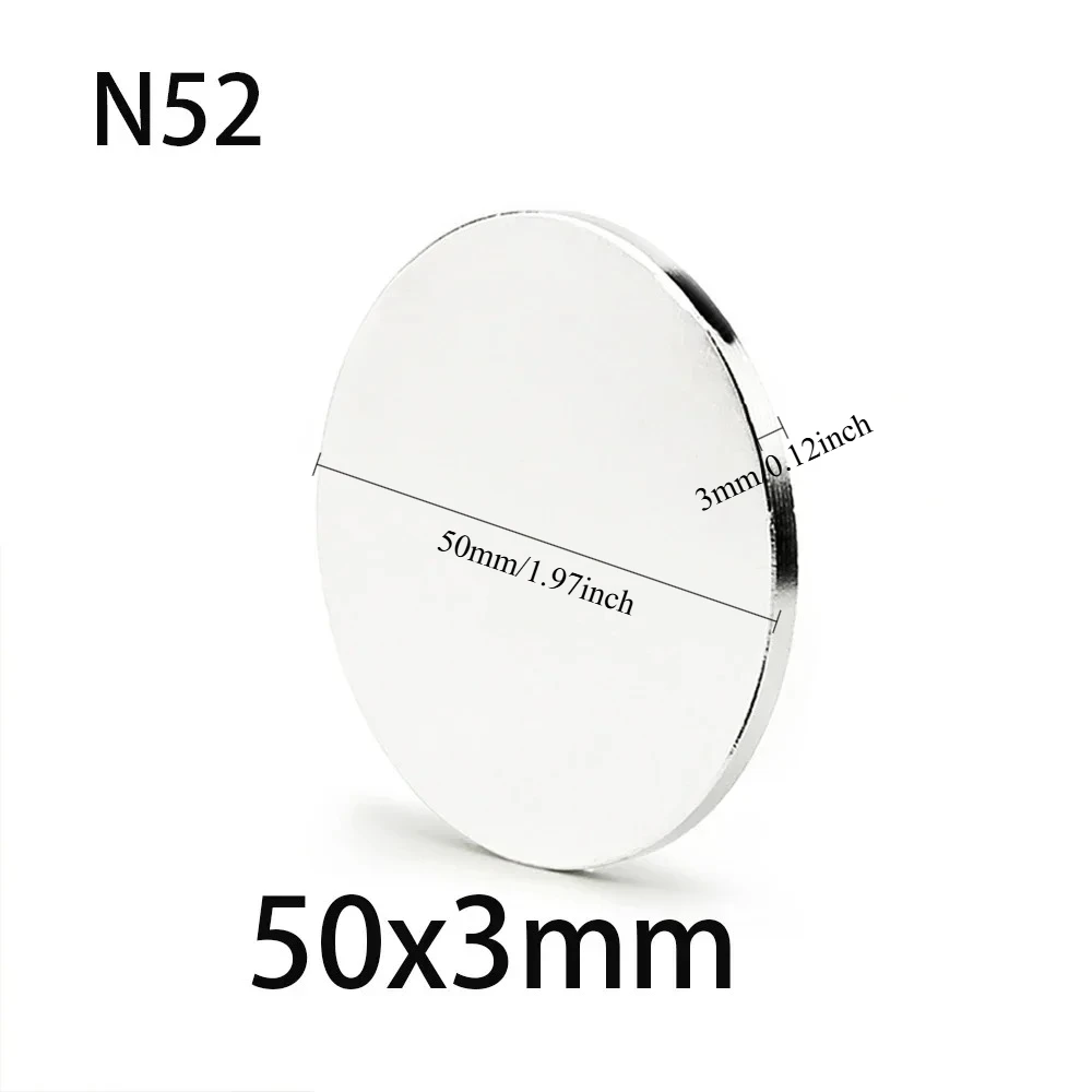 N52 50X3 Magnets Mo…