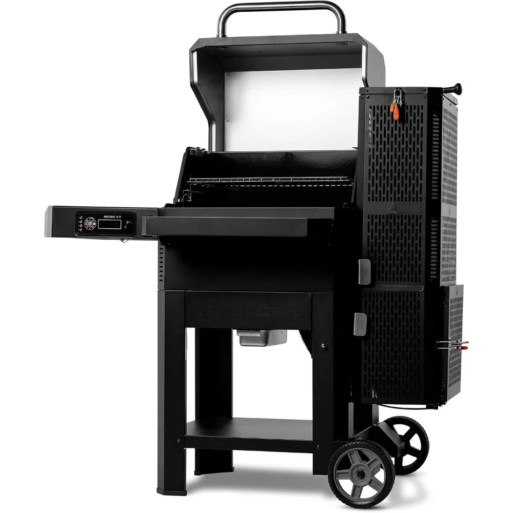 600 Digital Charcoal Grill and Smoker,WiFi Technology, GravityFed™ Charcoal Hopper, 600 Cooking Sq. Inches