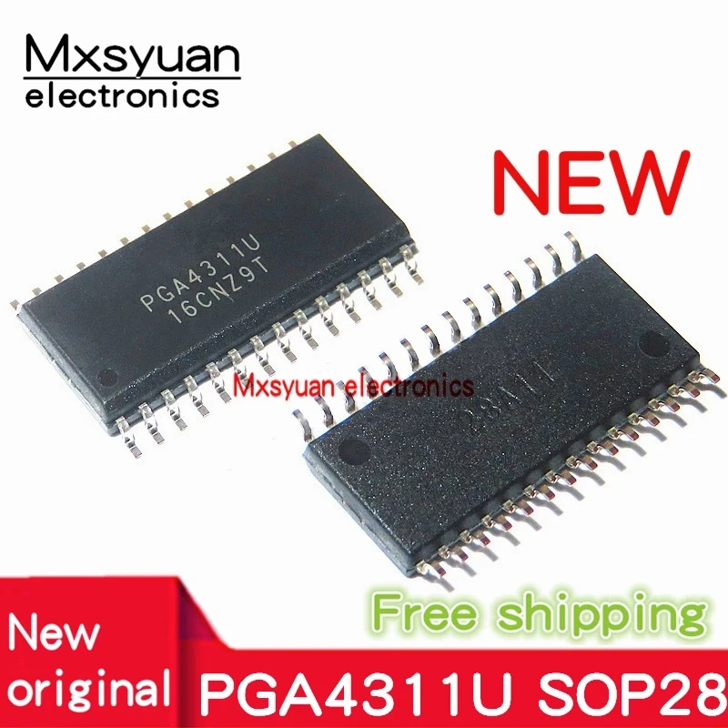 جديد الأصلي 2 قطعة ~ 20 قطعة PGA4311U PGA4311 SOP28 4 قناة التحكم في مستوى الصوت