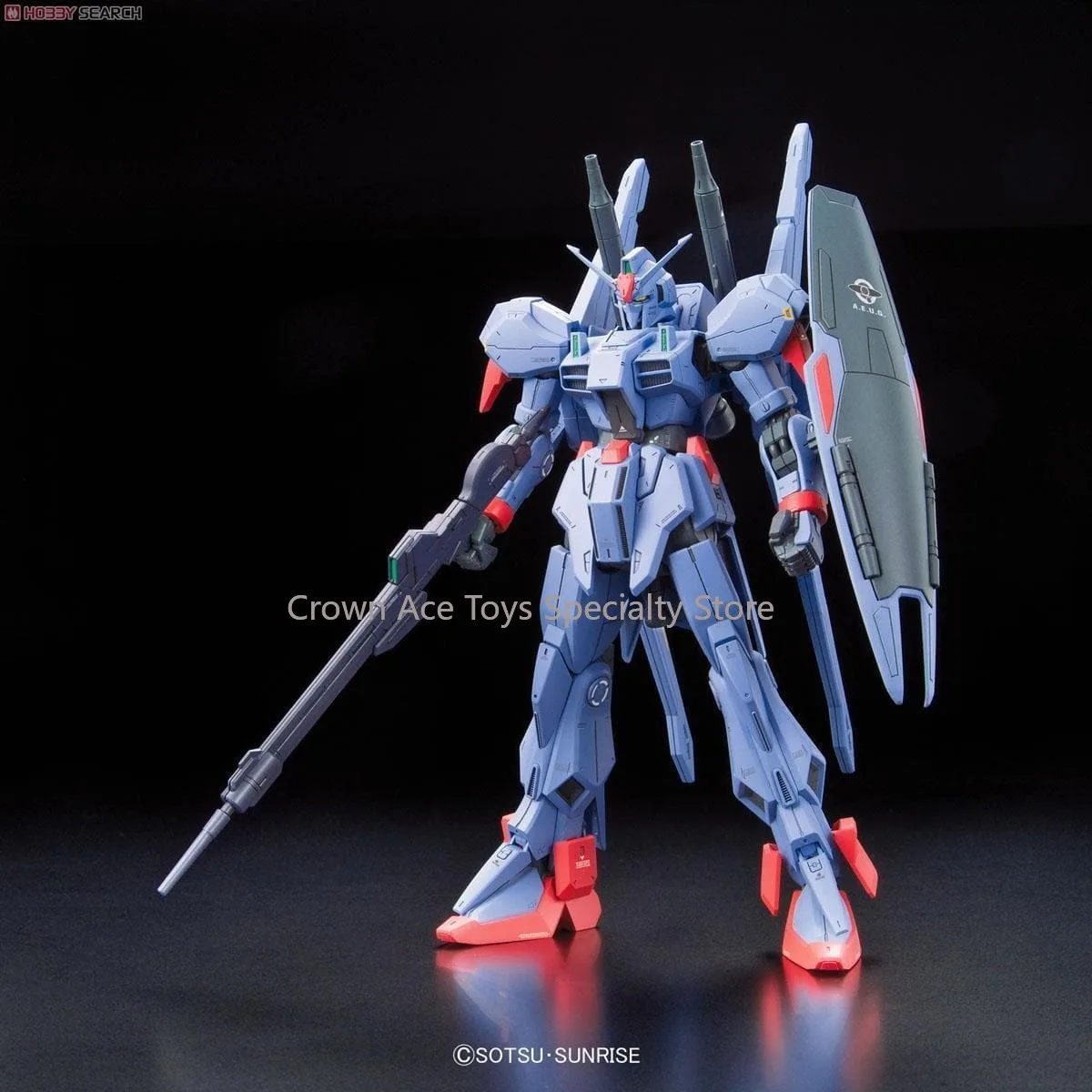 BANDAI Assembled Model RE/100 Z Gundam MSV: 1/100 MSF-007 GUNDAM MK-III Plastic Model Kit Action Manga Figure Trendy Toy Gifts