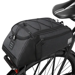 8L Bike Rack Bag Water Repellent Cycle Bike Rear Seat Bag Bike Trunk Cargo Pack Road Bike Carrier Bag Bicycle Accessories