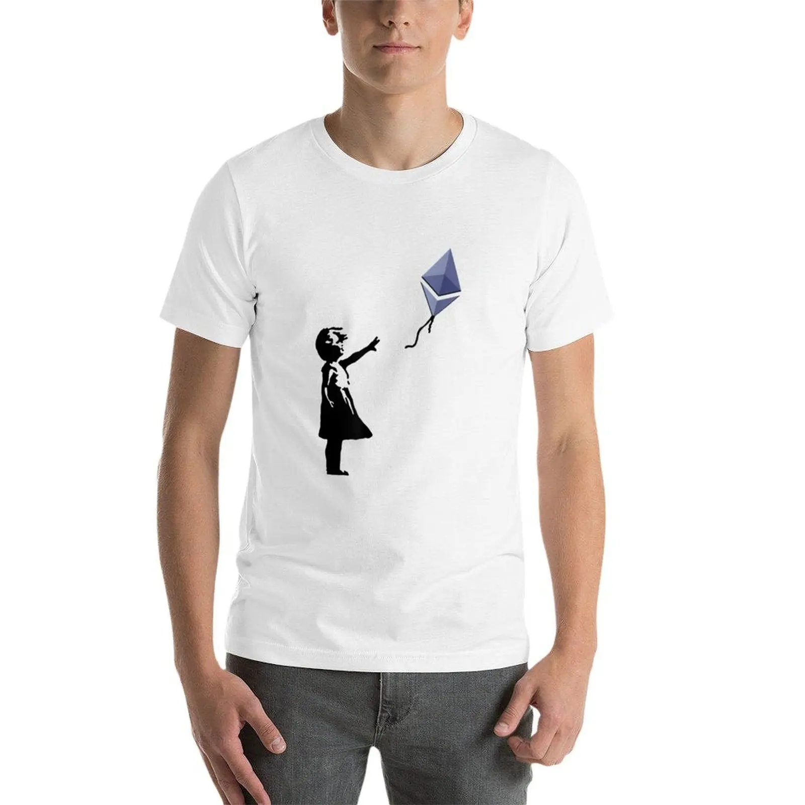 Ethereum cryptocurrency Ethereum ETH تي شيرت تي شيرت قطن 100% رجالي جرافيك تي شيرت تي شيرت #4