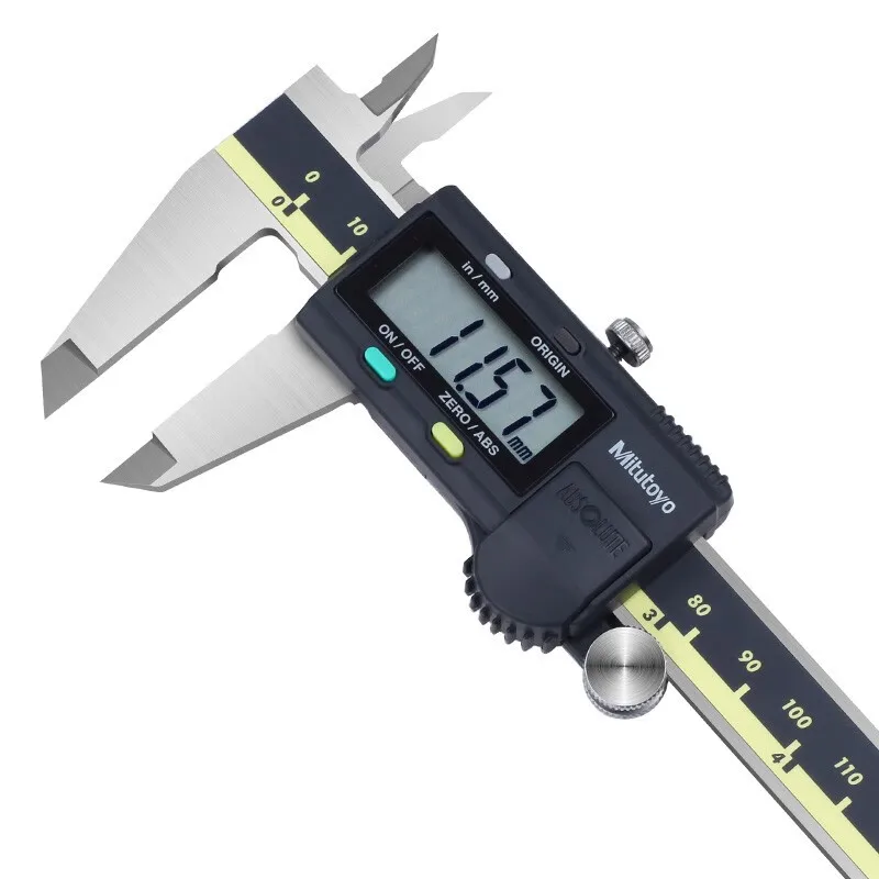 Mitutoyo 150mm Digital Caliper Stainless Steel Fraction / MM / Inch 0.01mm High Precision for Mechanical Components Measure