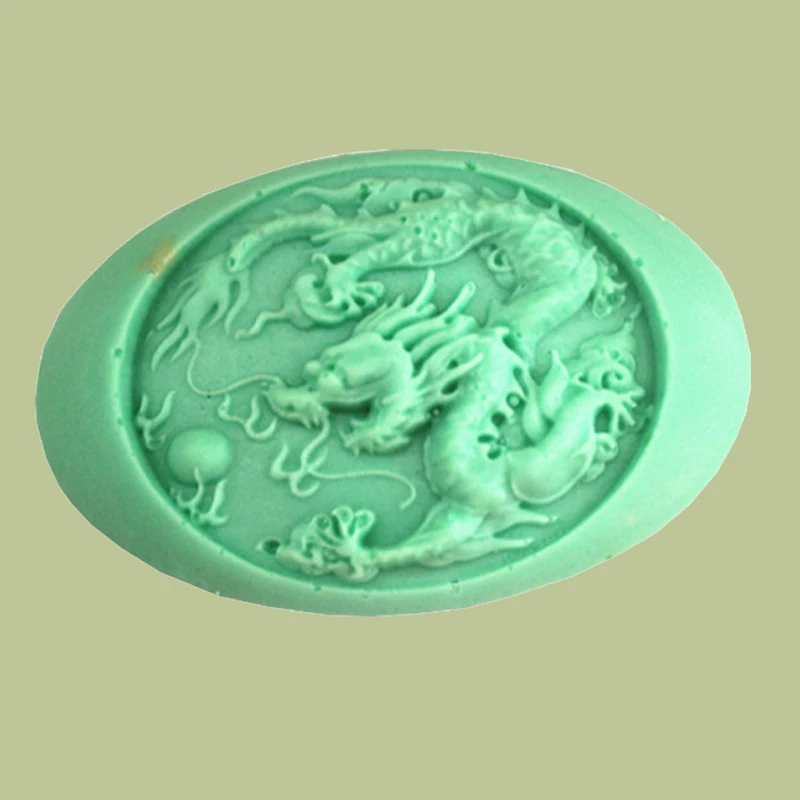 Soap Mold Silicone Craft Dragon Soap Making Mould Candle Resin DIY Handmade Mold