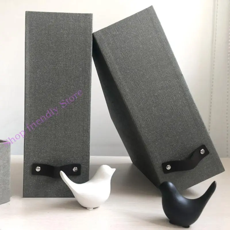 594A Eco-friendly Vertical Tabletop File Tieter Inclined Tita del libro Disponibile Scheda personalizzata File Hoder per casa