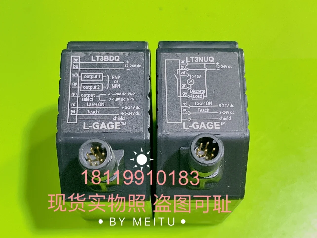 2025 مستشعر راية ليزر Rangefinder LT3BDQ LT3NUQ يظهر اللون في الصورة