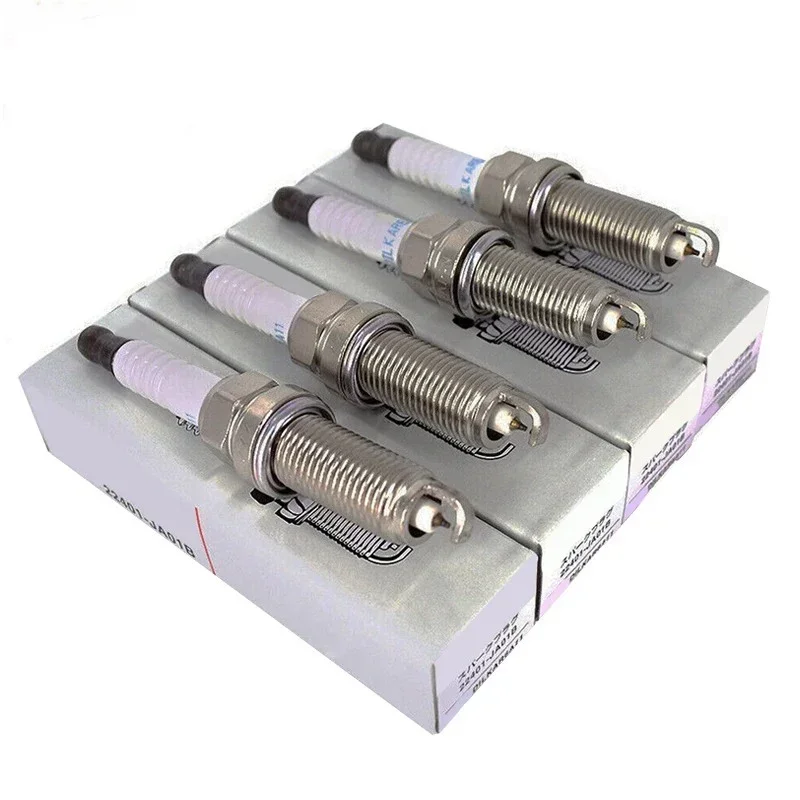 4/6PCS 22401-JA01B Dual Iridium Spark Plug fit for Nissan X-TRAIL SENTRA ROGUE ALTIMA TEANA VERSA MICRA CUUBE NOTE DILKAR6A11