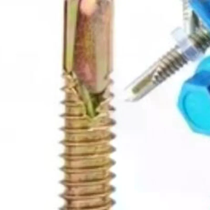100/200Pcs Hex Drilling Screw Waterproof Cap Plastic For 5.2mm Self-Drilling Drill Tail Screws Self-Tapping Screw Cap