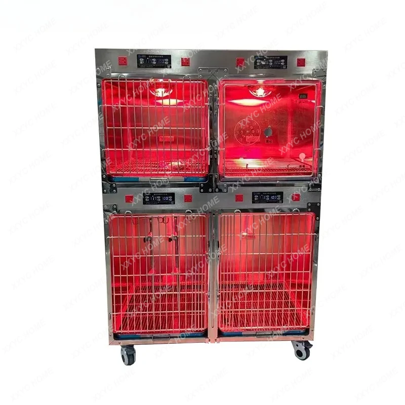 LPet hospital foster cage, warm light power cage, cat and dog injection infusion cage