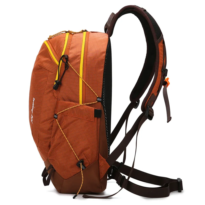 Large-capacity mountaineering bag for men and women, multi-functional portable waterproof backpack for cycling and hiking