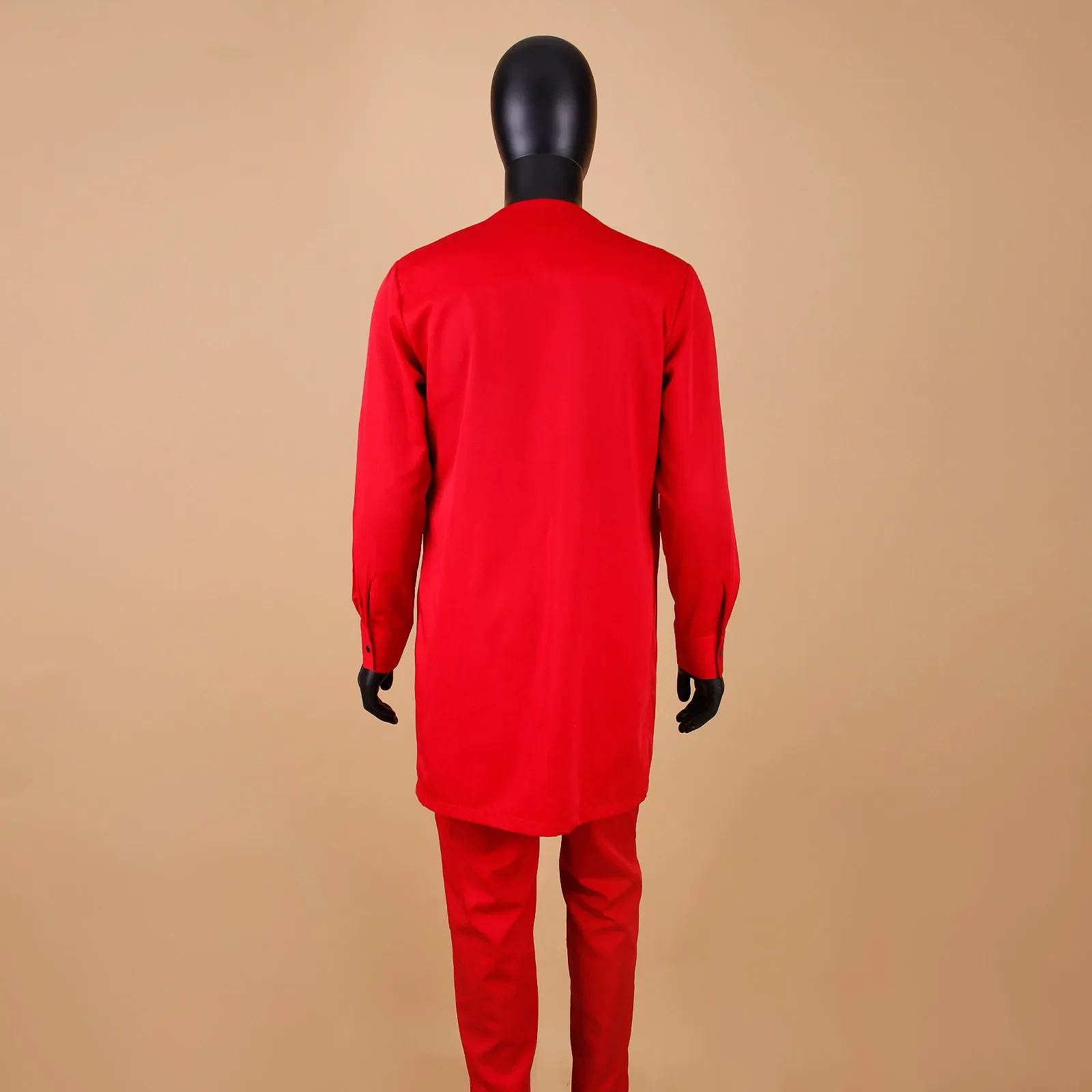 African Suits for Men Zip Jacket and Pants 2 Piece Set Kaftan Dashiki Outfits African Men Suit with Matching Pants A2216038