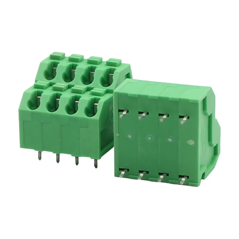 100PIN DG250T-5.0MM KF250T 2P ~ 12P DOUBLE ROW COMPACT TYPE PCB SPRING TERMINAL BLOCKS GREY CONNECTOR WAGO250-7XX