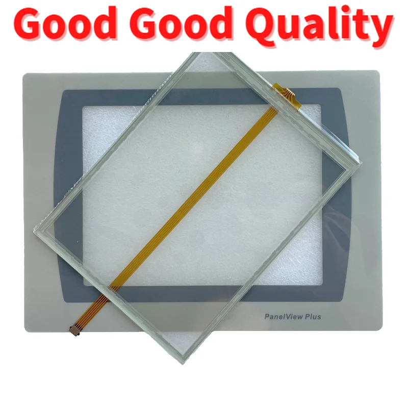 

700 2711P-T7C22D9P-A 2711P-T7C22D9P A SER A For PanelView Plus Touch Screen Panel Glass + Overelay Protective Film