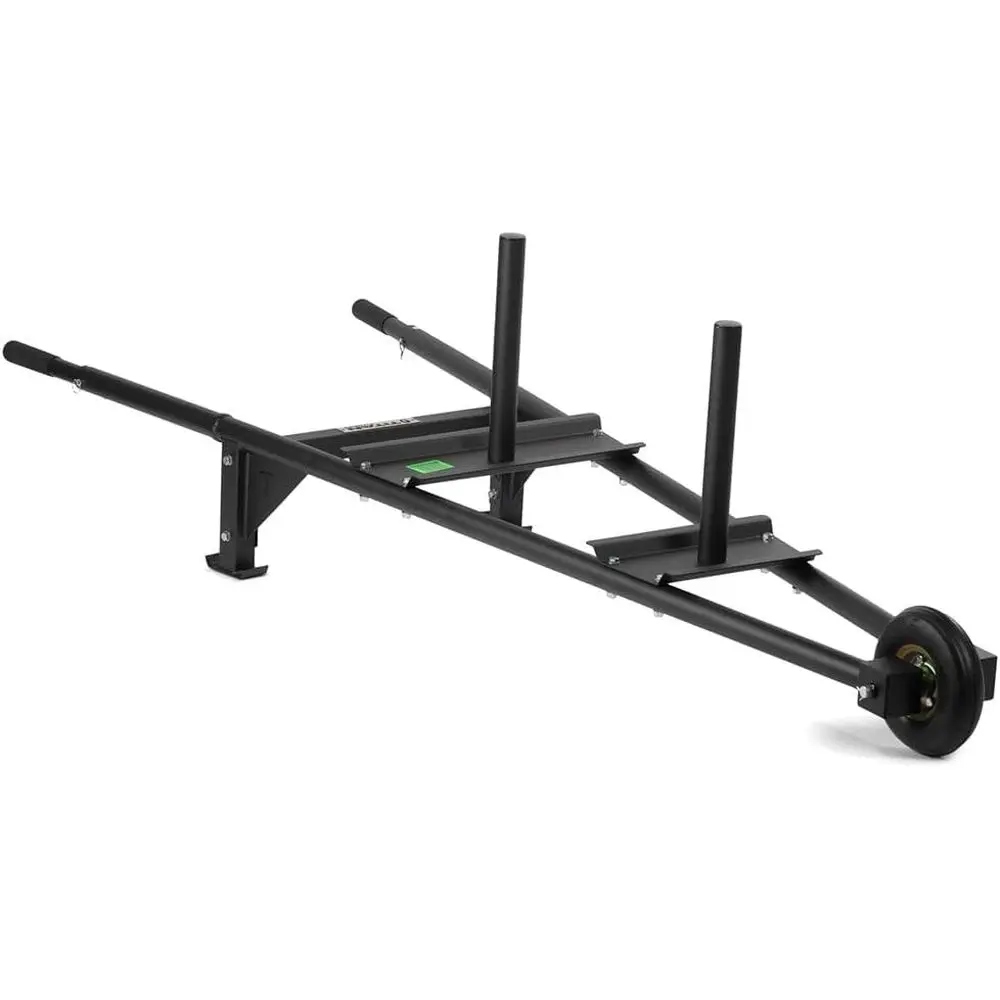 

Titan ITN Plate-Loaded Wheelbarrow for 500 LB Capacity, Compact Weight Plates, Push/Pull Workouts, and Upper Body Strength Train