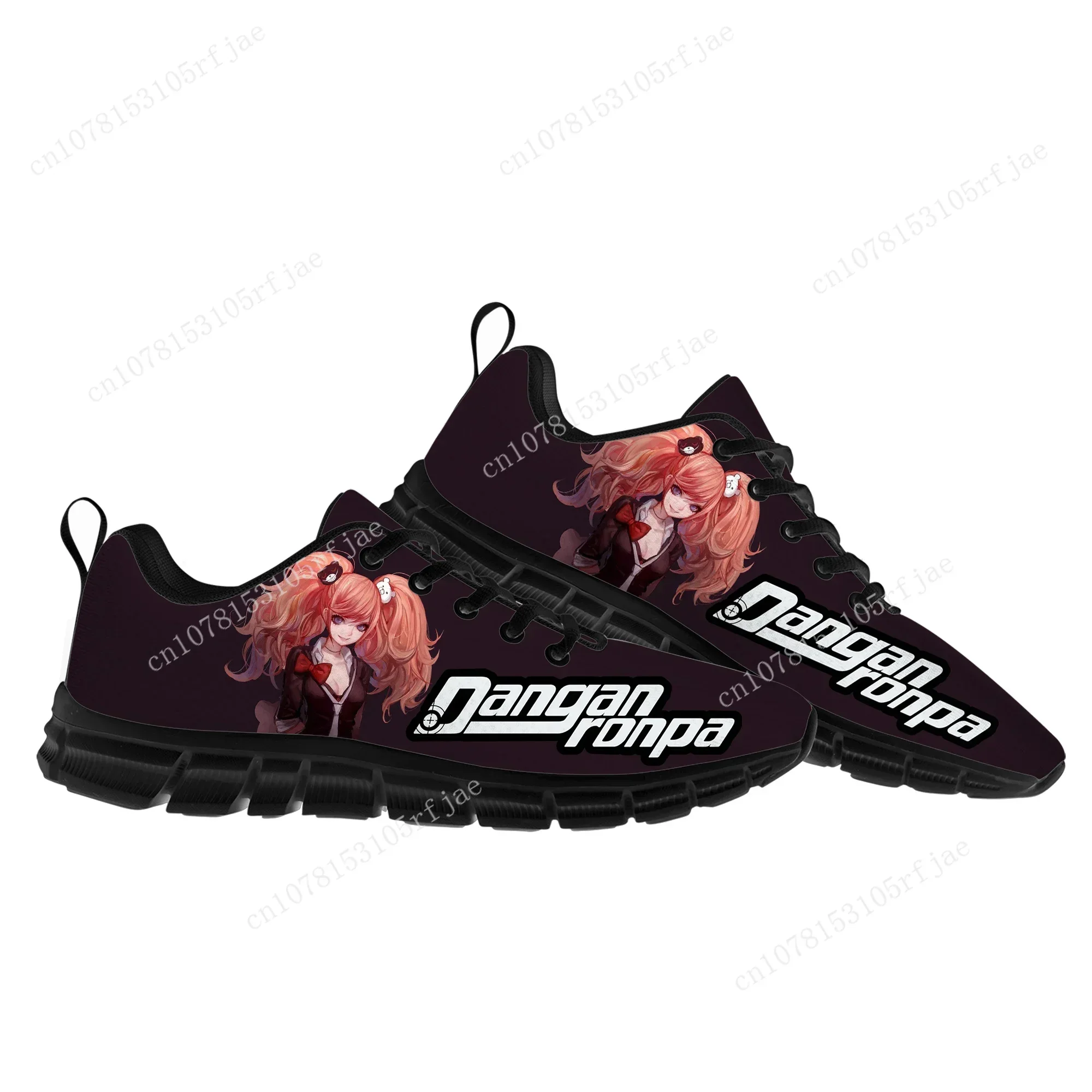Cartoon Game Danganronpa Junko Enoshima Sports Shoes Men Women  Sneakers Sneaker Built Shoes
