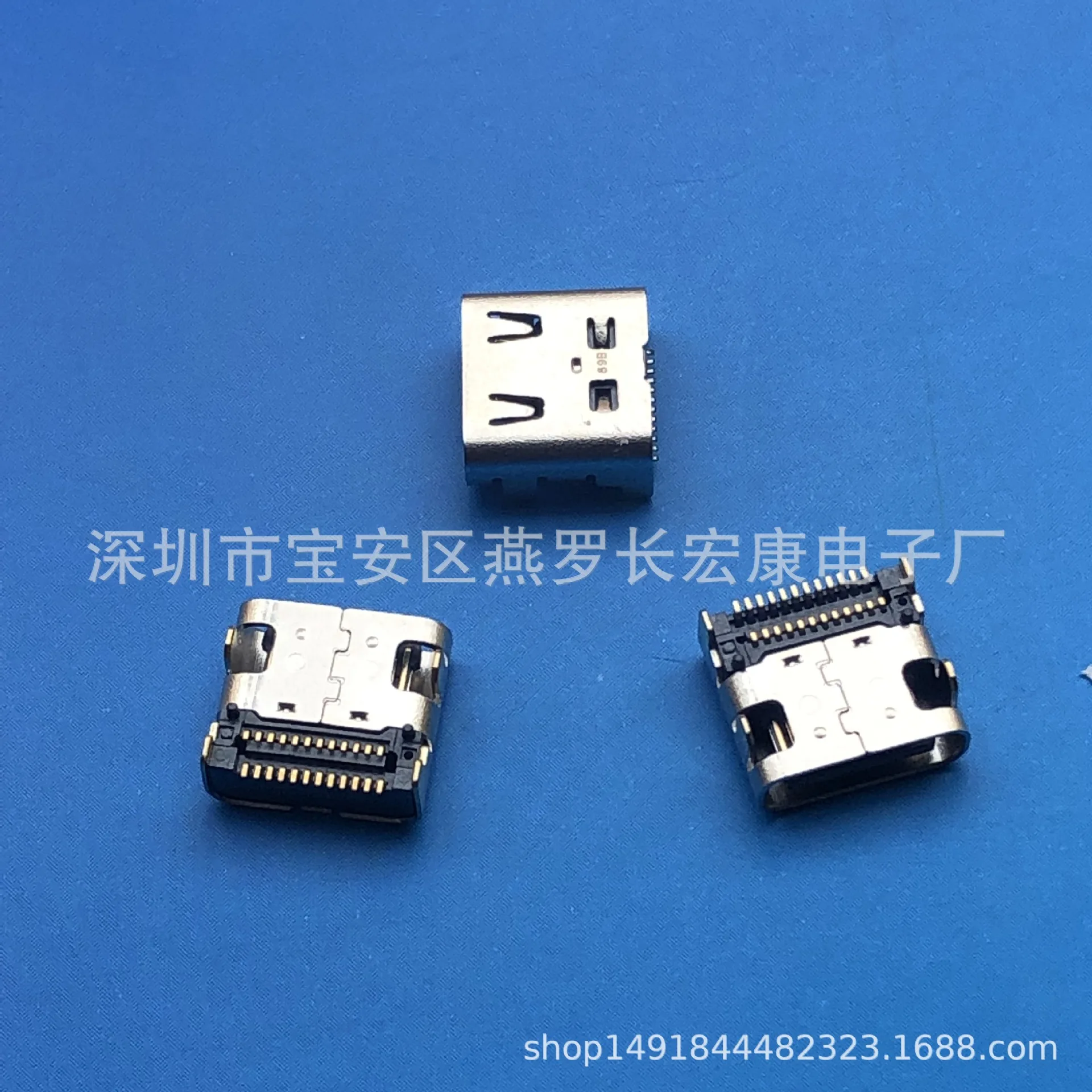 

For imitation JAE, fully compatible with JAE Japan Avionics TYPE-C 24P female seat, board type, double row SMT
