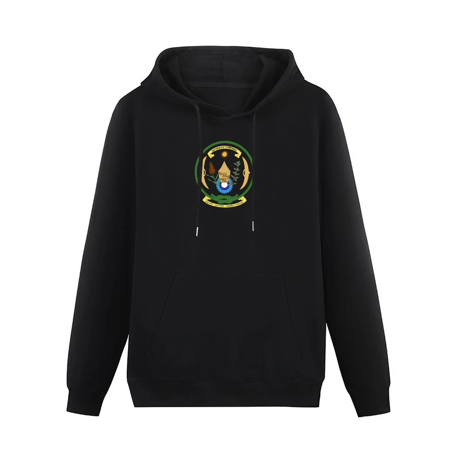 Rwanda National Seal Pullover Hoodie autumn clothes hoodie