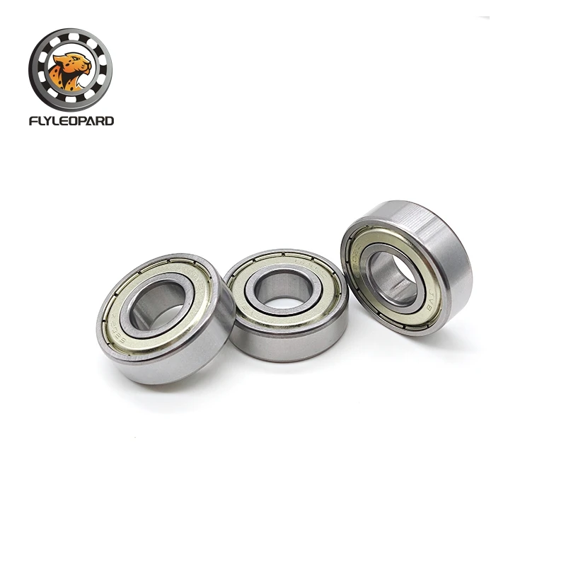 6201RS Afgeschermd Groefkogellager – 32 X 12 X 10 Mm, Koolstofstaal, Rubberen Afdichting, Voor Skateboards En Rollen